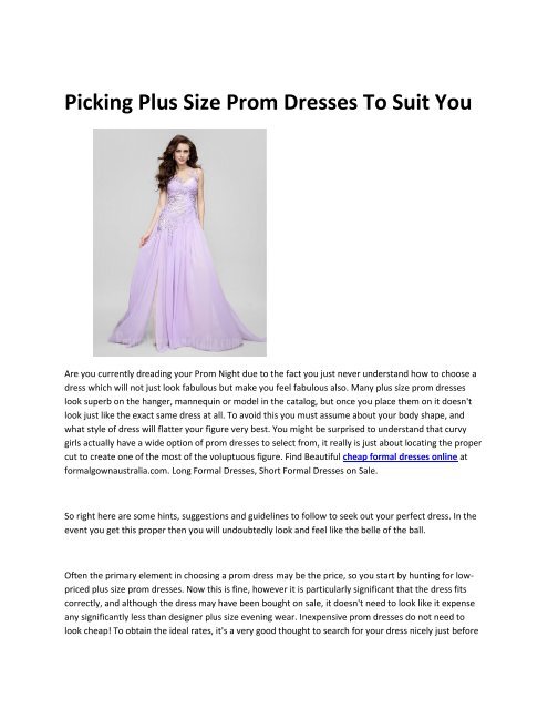 5 cheap formal dresses online