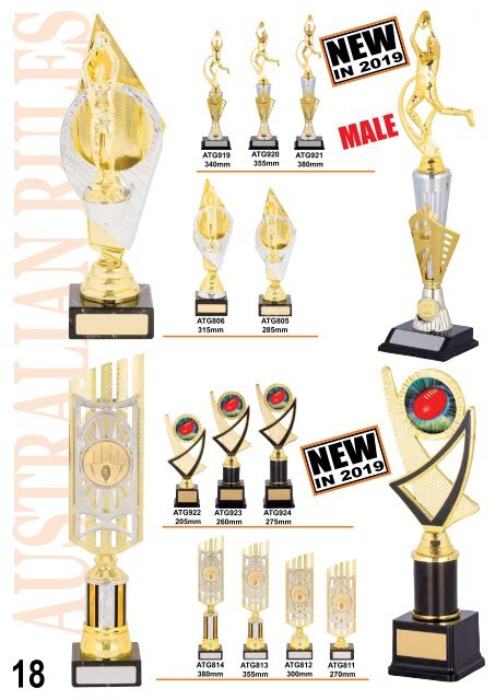 Trophies Galore Aussie Rules 2019