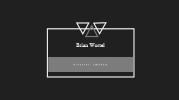 Brian Wortel - Special Education Administrator