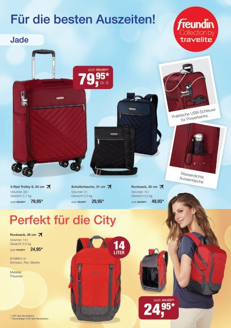 travelite Frühjahrsflyer