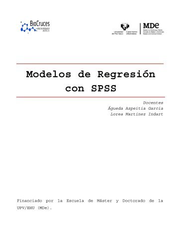 Manual Curso de Modelos de Regresion con SPSS
