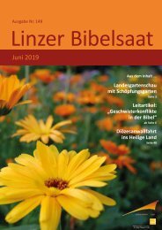 Linzer Bibelsaat 149 (Juni 2019)