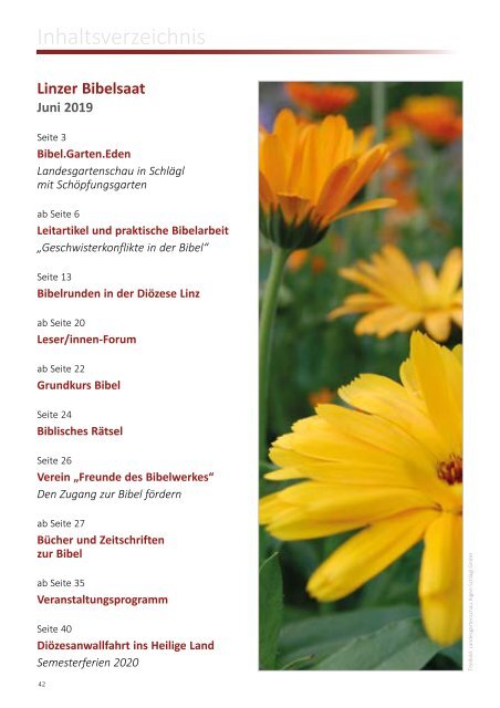 Linzer Bibelsaat 149 (Juni 2019)