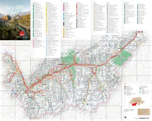 Holiday Map - Valais