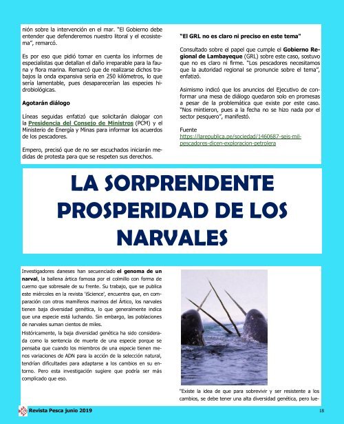 REVISTA PESCA JUNIO 2019