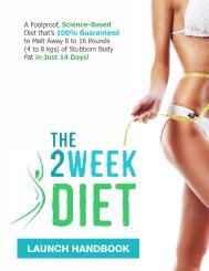 The Amazing 2 Week Diet That Works