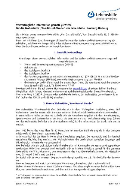 SW-FB-16a Vorvertragliche Information WH Von DasselstaÃÂe51Ã¢ÂÂ¦