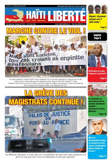 Haiti Liberte 29 Mai 2019