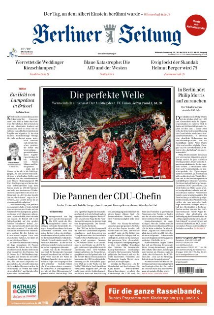 Berliner Zeitung 29.05.2019