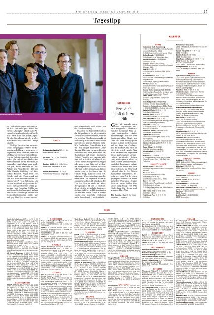 Berliner Zeitung 29.05.2019