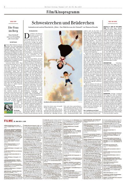 Berliner Zeitung 29.05.2019