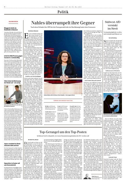 Berliner Zeitung 29.05.2019
