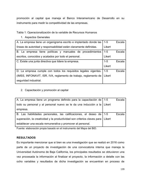 El talento humano factor clave para la sustentabilidad e innovación de las organizaciones