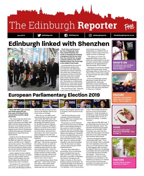 The Edinburgh Reporter June 2019 