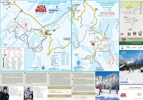 Piste da sci e fondo