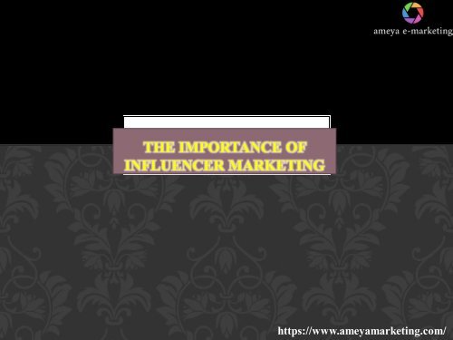 Influencer Marketing