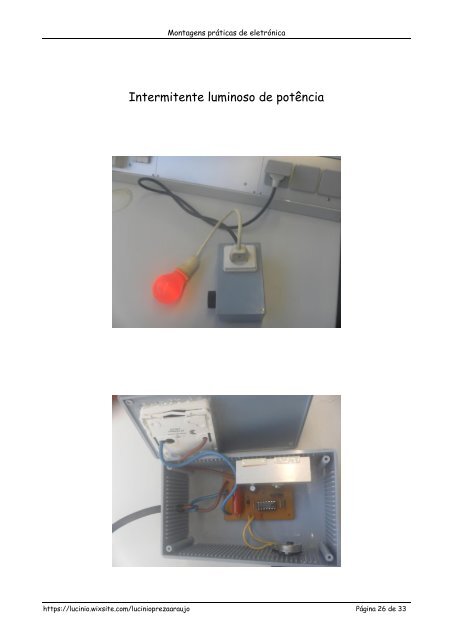 Montagens práticas de eletrónica_ebook