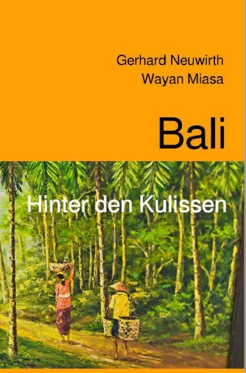 Bali hinter den Kulissen