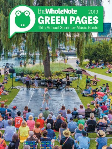 Green Pages | 15th Annual Summer Music Guide