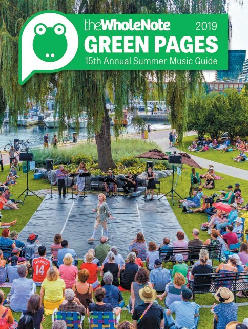 Green Pages 15th Annual Summer Music Guide