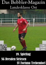 Das Bebbler-Magazin - 19. Spieltag 2018/2019