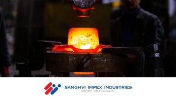 Sanghvi impex - Manufacturer & Exporter of Stainless Steep Pipe Fittings