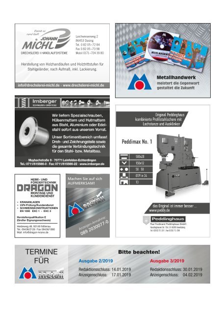 BayernMetall 01/19