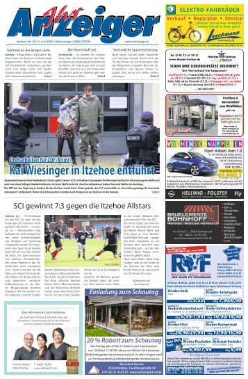 Ihr Anzeiger Itzehoe 22 2019