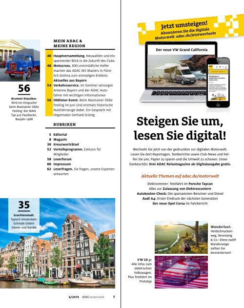 ADAC Motorwelt Juni 2019