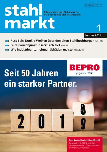 Leseprobe Stahlmarkt 1 19 Januar