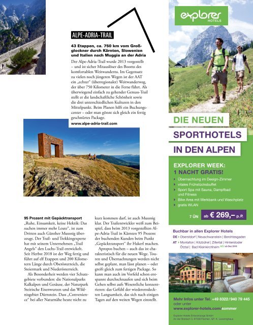 SPORTaktiv Outdoorguide 2019