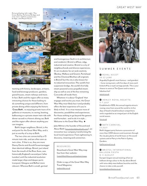 British Travel Journal | Summer 2019