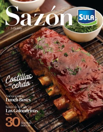 Revista Sazón Sula XV Edición 