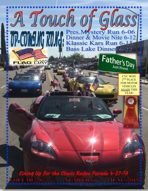 Central Valley Corvettes of Fresno - June 2019