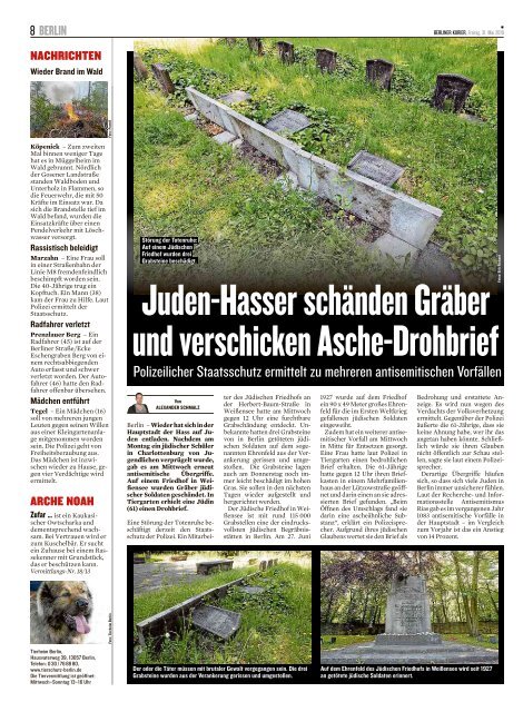 Berliner Kurier 31.05.2019