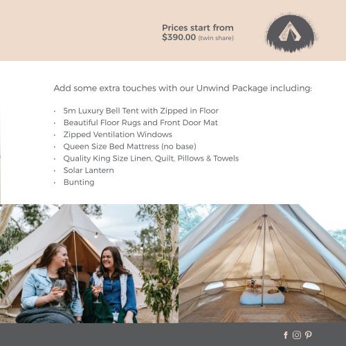 Mansfield Glamping Weddings & Events