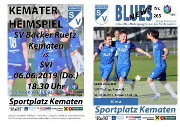 Blues News 265, Kemater Fussballtag