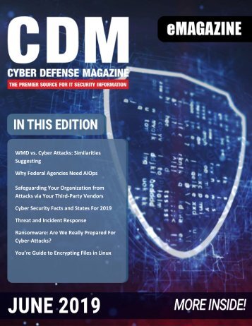 Cyber Defense eMagazine June 2019