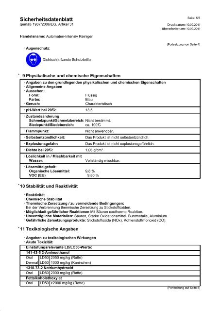 Sicherheitsdatenblatt - Liberty Vertriebs GmbH