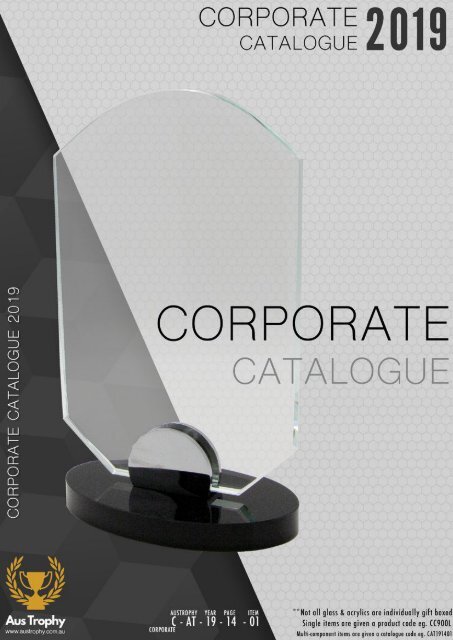 Aus Trophies Corporate 2019