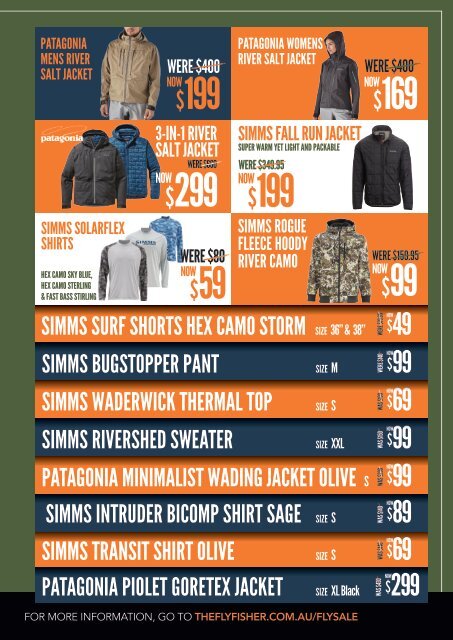 The Flyfisher Sale 2019