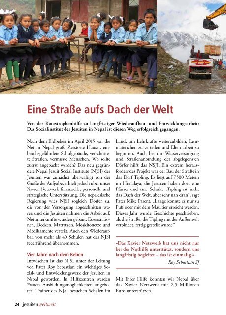 Magazin weltweit - Sommer 2019