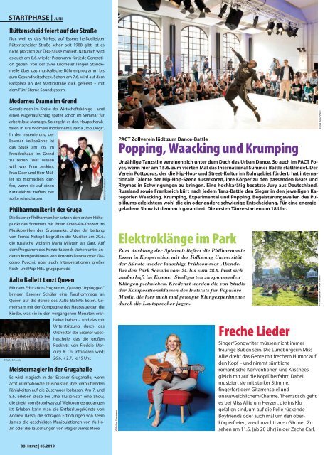 06_2019 HEINZ MAGAZIN Bochum, Herne, Witten