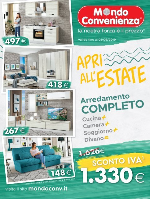 Reti A Doghe Mondo Convenienza.Mondo Convenienza 3 Giugno 1 Settembre 2019