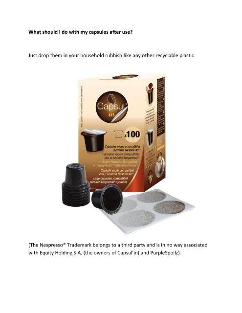 How to make your own Coffee Pods for your Pod Machine