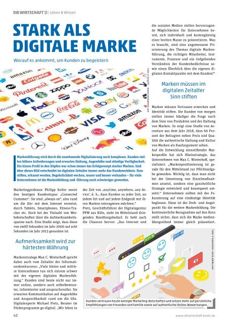 Die Wirtschaft Köln - Ausgabe 03 / 2019