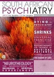 South African Psychiatry - May 2019