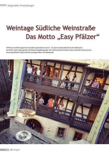 Pfalz-Magazin Sommer 2019