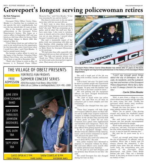 Southeast Messenger - June 2nd, 2019