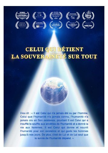 Documentaire d&#039;histoire chrétien en français « Celui qui détient la souveraineté sur tout »